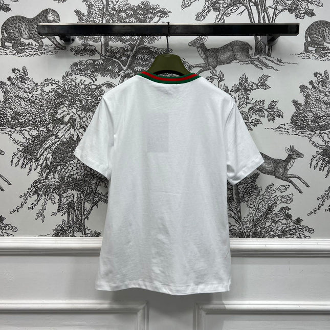 GUCCI 25S SHORT SLEEVE ROUND NECK T-SHIRT 262985