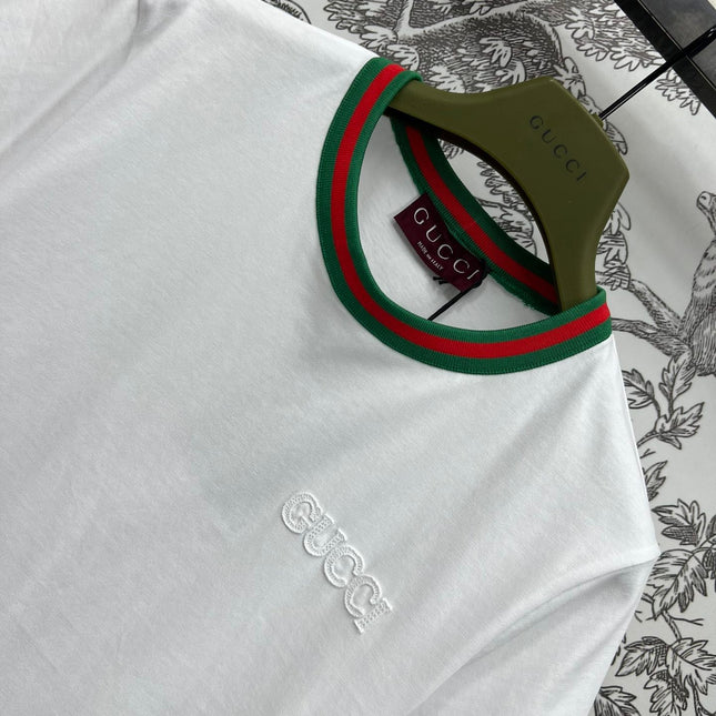 GUCCI 25S SHORT SLEEVE ROUND NECK T-SHIRT 262985
