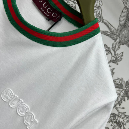 GUCCI 25S SHORT SLEEVE ROUND NECK T-SHIRT 262985