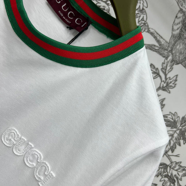 GUCCI 25S SHORT SLEEVE ROUND NECK T-SHIRT 262985