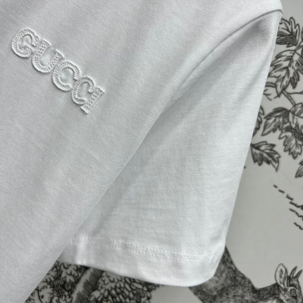 GUCCI 25S SHORT SLEEVE ROUND NECK T-SHIRT 262985