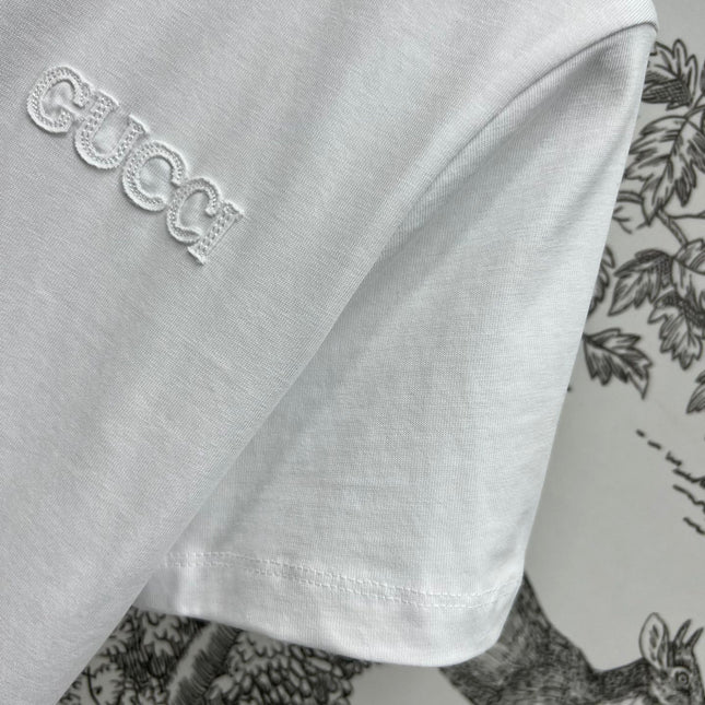 GUCCI 25S SHORT SLEEVE ROUND NECK T-SHIRT 262985