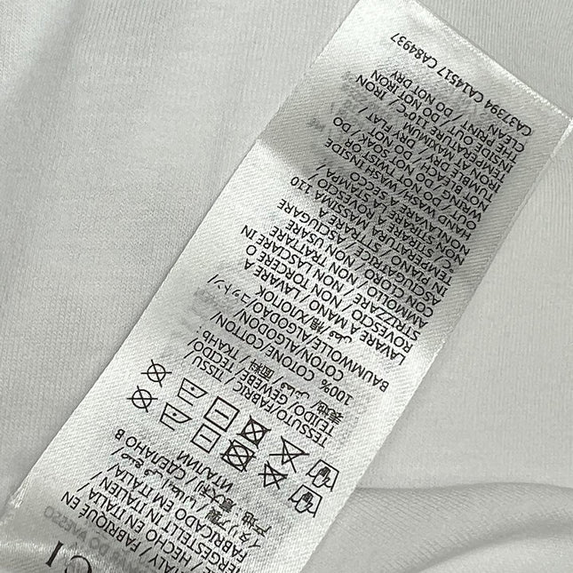 GUCCI 25S SHORT SLEEVE ROUND NECK T-SHIRT 262985