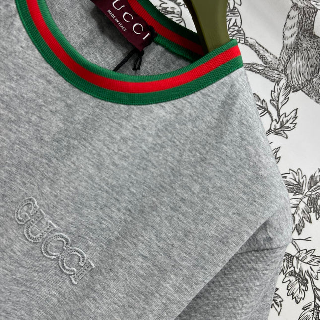 GUCCI 25S SHORT SLEEVE ROUND NECK T-SHIRT 262983