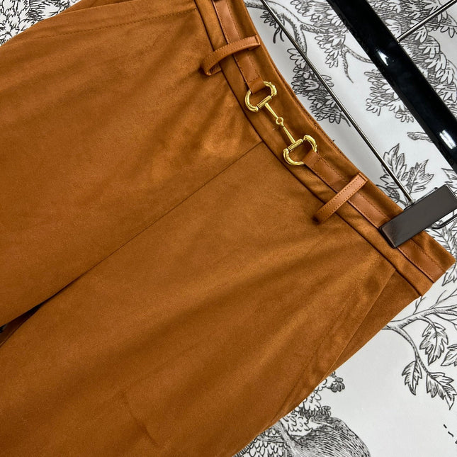 GUCCI 25S HIGH WAIST PANTS 262955