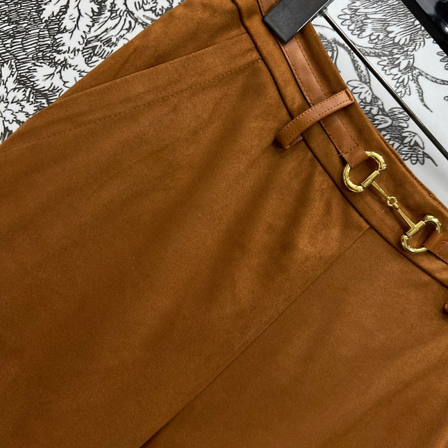 GUCCI 25S HIGH WAIST PANTS 262955