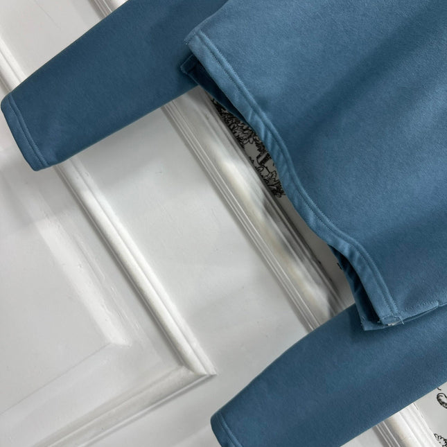 GUCCI 25S DOUBLE LAYER SWEATSHIRT SHORTS SET 262946