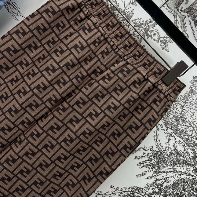 FENDI WIDE-LEG PANTS 268615