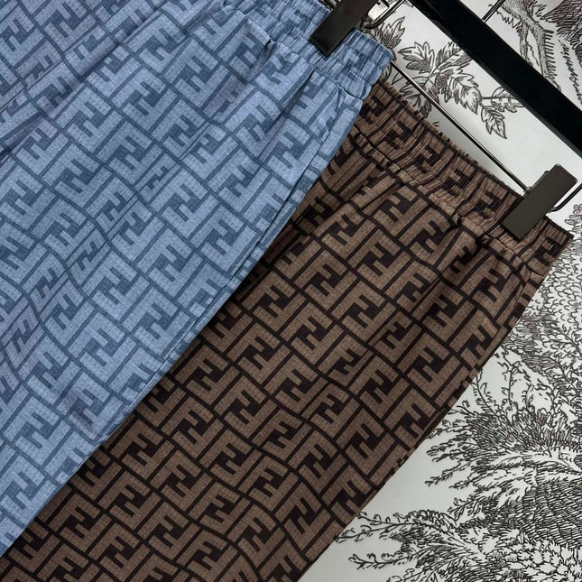 FENDI WIDE-LEG PANTS 268615