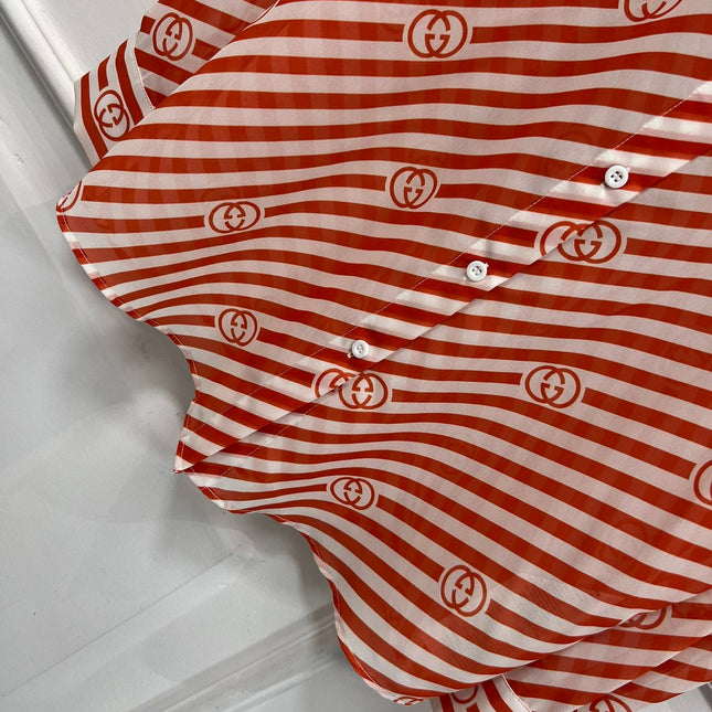 GUCCI LONG SLEEVE SHIRT AND SHORTS SET 268768