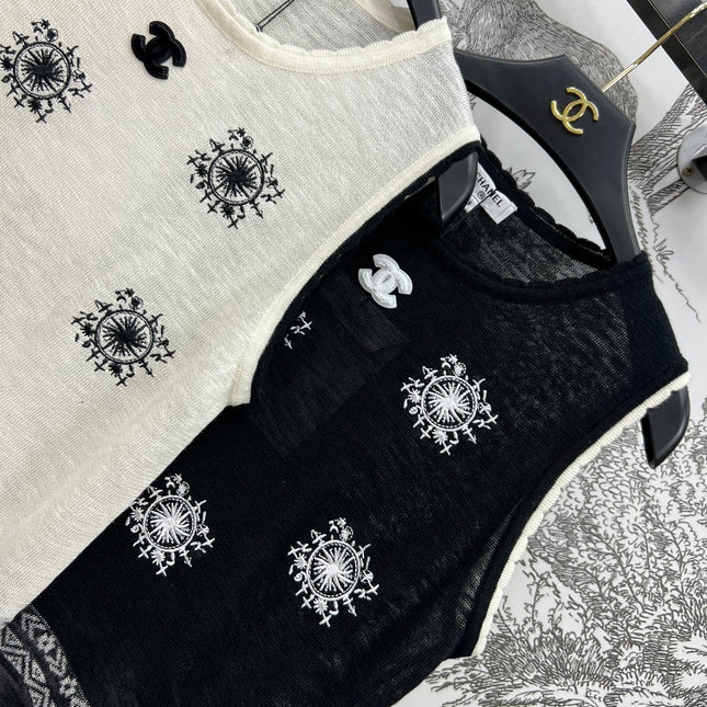 CC SLEEVELESS KNIT TOP 268560