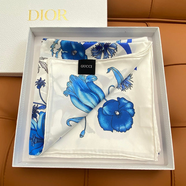 DIOR SCARF 90 CM IN SILK FABRIC 703657