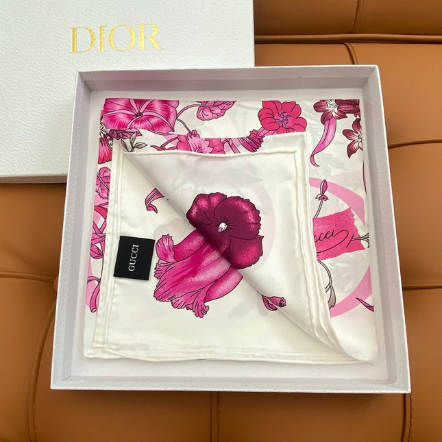 DIOR SCARF 90 CM IN SILK FABRIC 703658