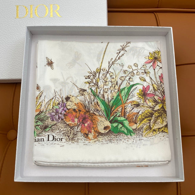 DIOR SCARF 90 CM IN SILK FABRIC 703663