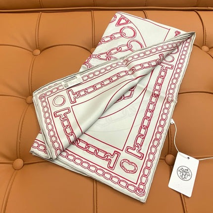 HERMES 25S SCARF 90 IN SILK 703665