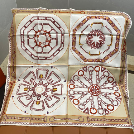 HERMES 25S SCARF 90 IN SILK 703666