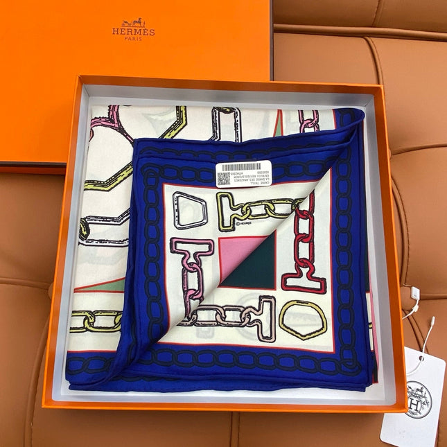 HERMES 25S SCARF 90 IN SILK 703667