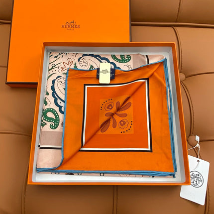HERMES 25S SCARF 90 IN SILK 703670