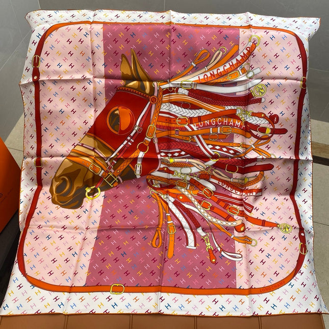 HERMES 25S SCARF 90 IN SILK 703682