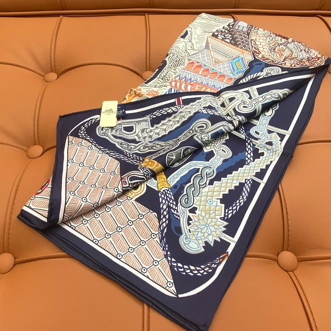 HERMES 25S SCARF 90 IN SILK 703683