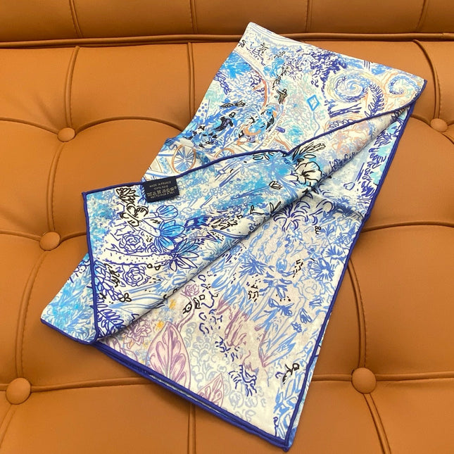 HERMES 25S SCARF 90 IN SILK 703687