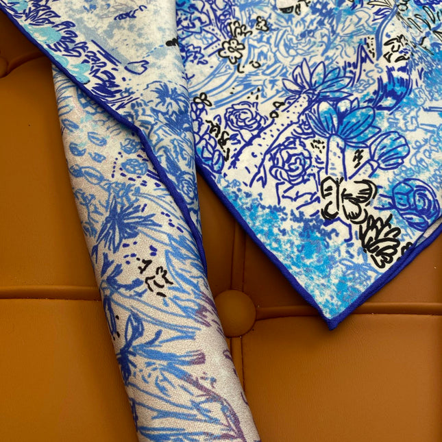 HERMES 25S SCARF 90 IN SILK 703687