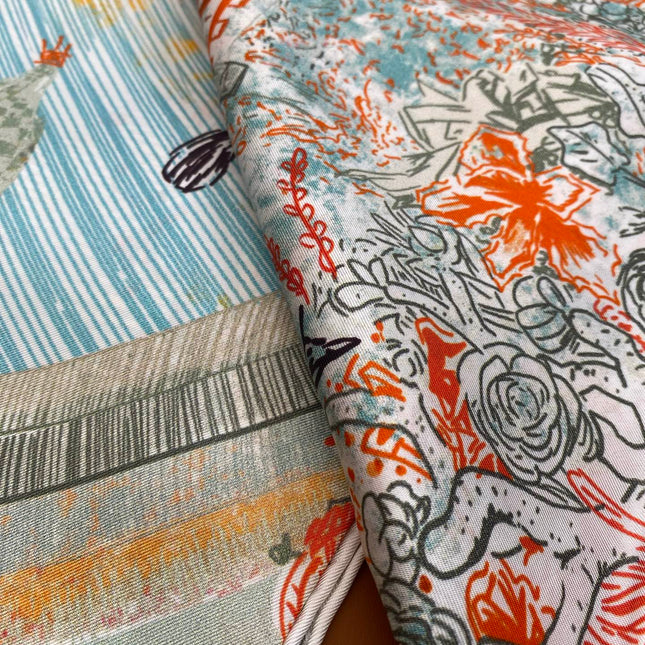 HERMES 25S SCARF 90 IN SILK 703688