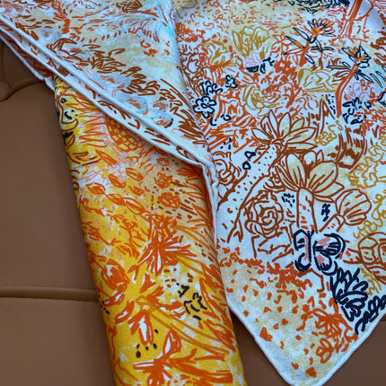 HERMES 25S SCARF 90 IN SILK 703689