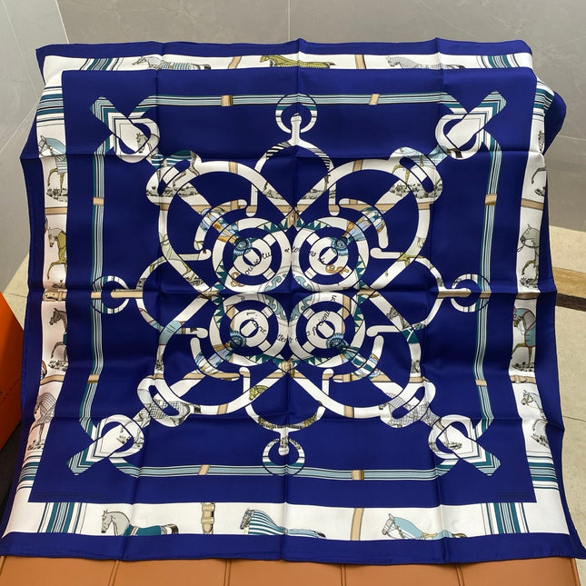 HERMES 25S SCARF 90 IN SILK 703707