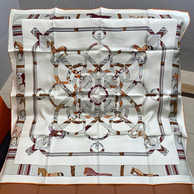 HERMES 25S SCARF 90 IN SILK 703708