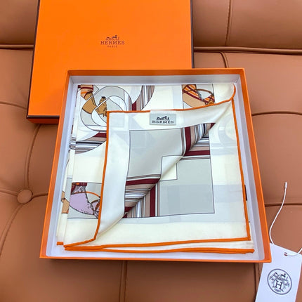 HERMES 25S SCARF 90 IN SILK 703708