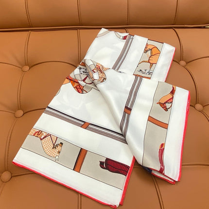 HERMES 25S SCARF 90 IN SILK 703709