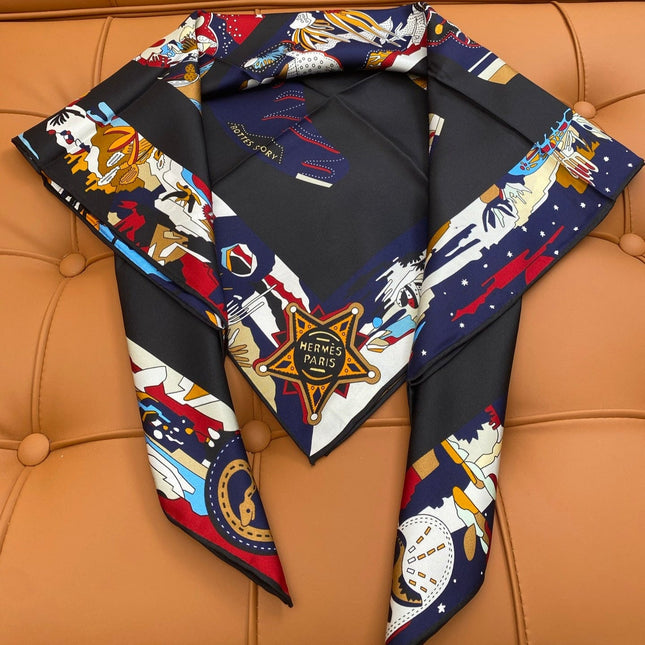 HERMES 25S SCARF 90 IN SILK 703710