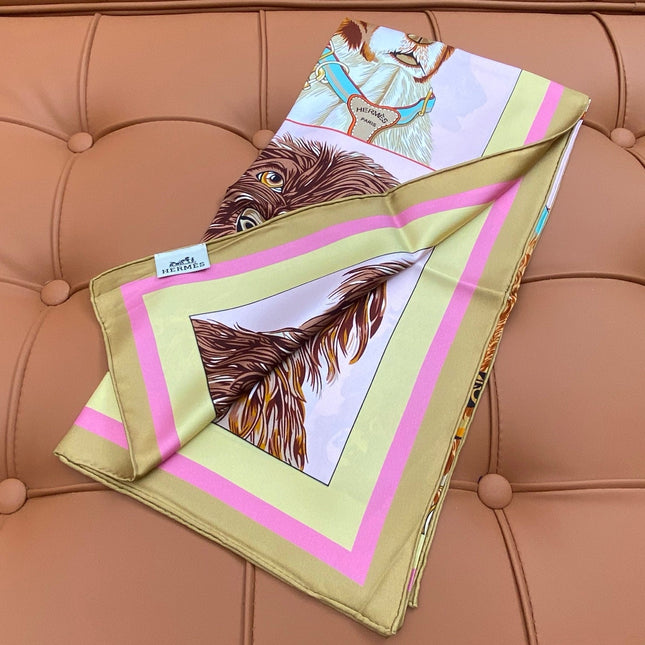 HERMES 25S SCARF 90 IN SILK 703713