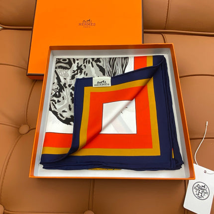 HERMES 25S SCARF 90 IN SILK 703714