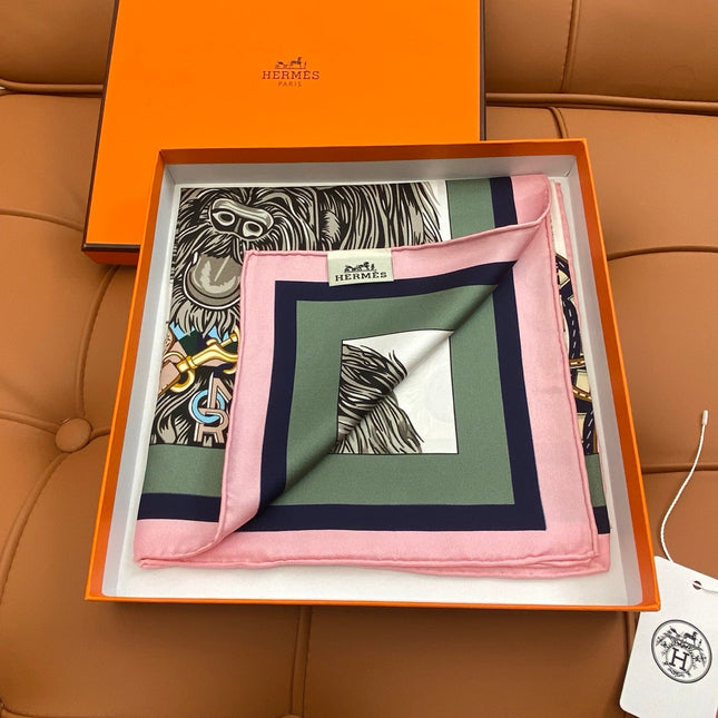 HERMES 25S SCARF 90 IN SILK 703715