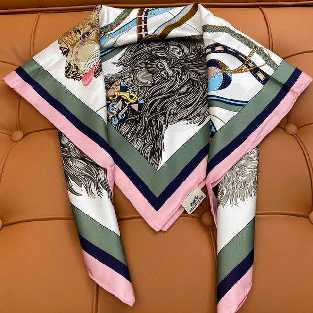HERMES 25S SCARF 90 IN SILK 703715