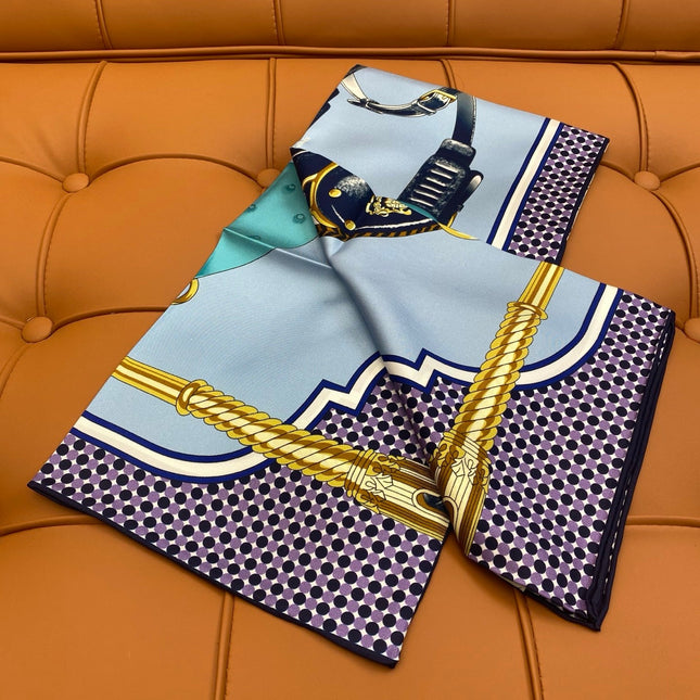 HERMES 25S SCARF 90 IN SILK 709676