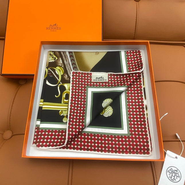 HERMES 25S SCARF 90 IN SILK 709677
