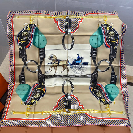 HERMES 25S SCARF 90 IN SILK 709678