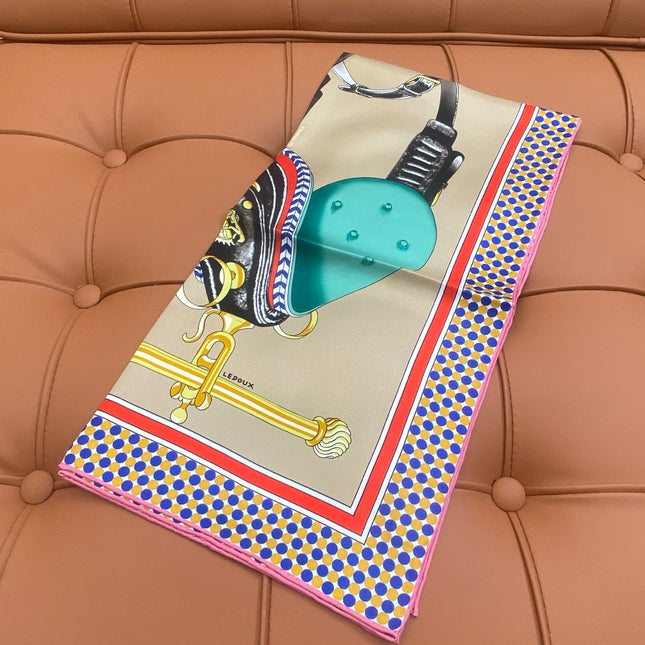 HERMES 25S SCARF 90 IN SILK 709678