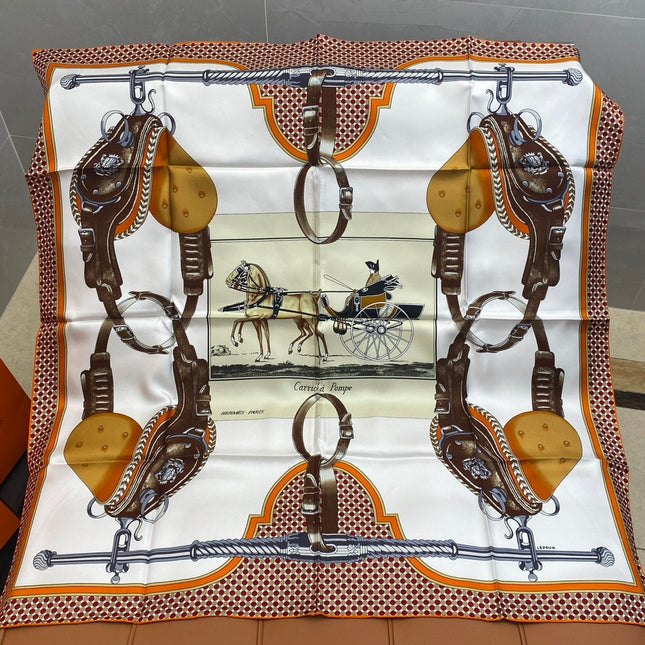 HERMES 25S SCARF 90 IN SILK 709679