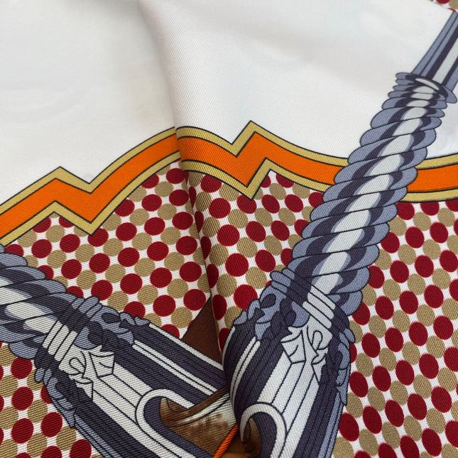 HERMES 25S SCARF 90 IN SILK 709679