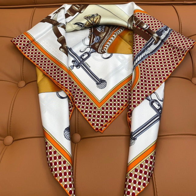 HERMES 25S SCARF 90 IN SILK 709679