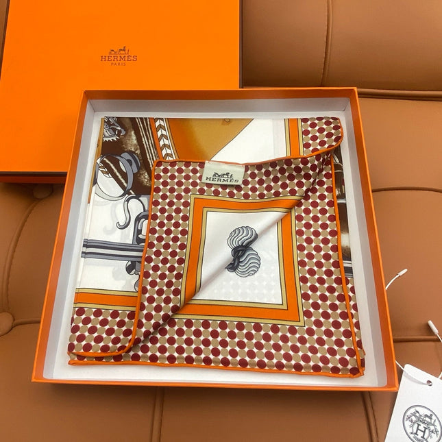 HERMES 25S SCARF 90 IN SILK 709679