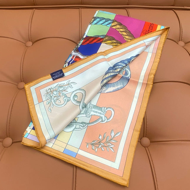 HERMES 25S SCARF 90 IN SILK 709680