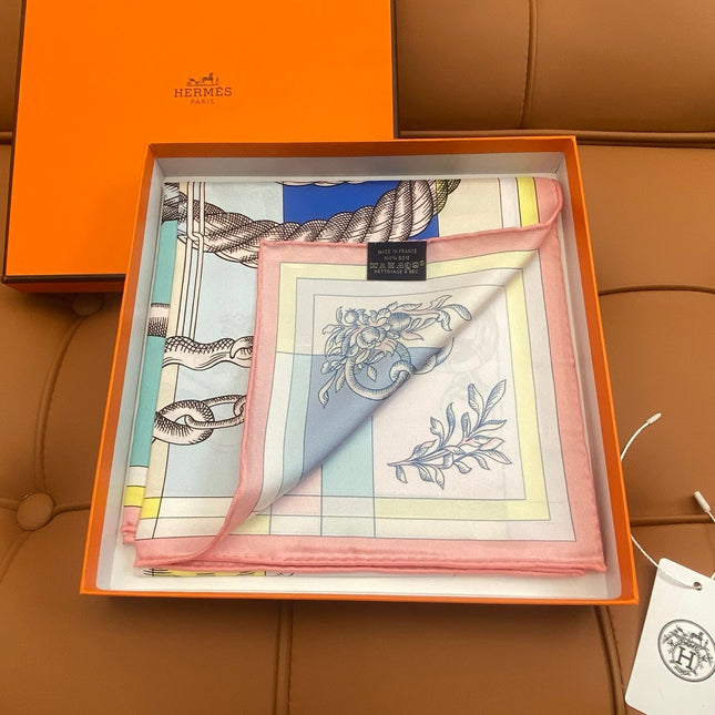 HERMES 25S SCARF 90 IN SILK 709681