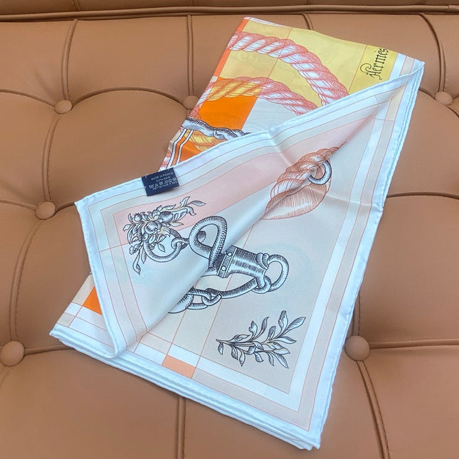 HERMES 25S SCARF 90 IN SILK 709682