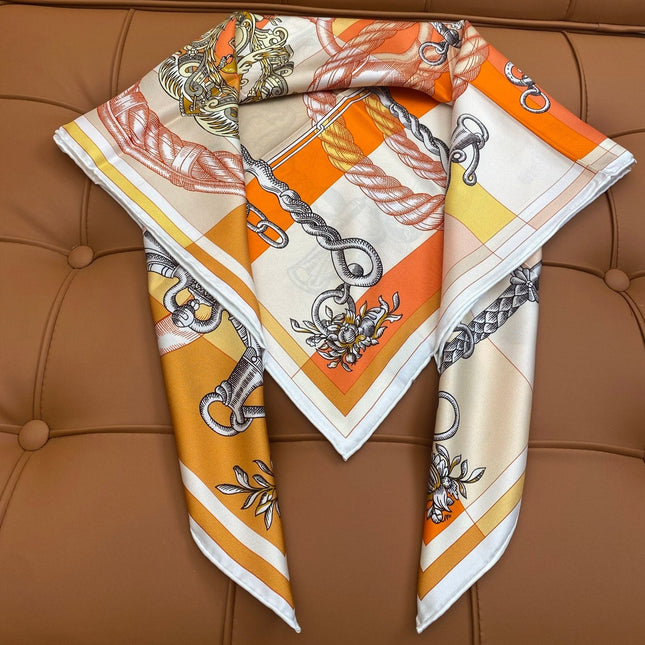 HERMES 25S SCARF 90 IN SILK 709682