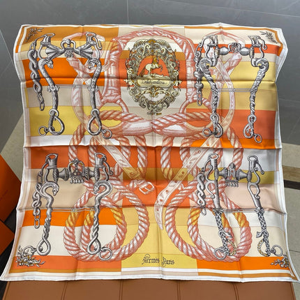 HERMES 25S SCARF 90 IN SILK 709682